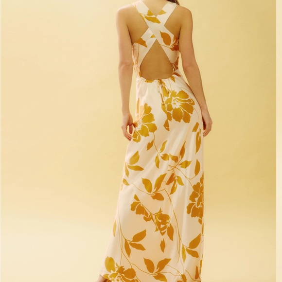 NWT Reformation Anaiis dress in Maracuya - Picture 4 of 10